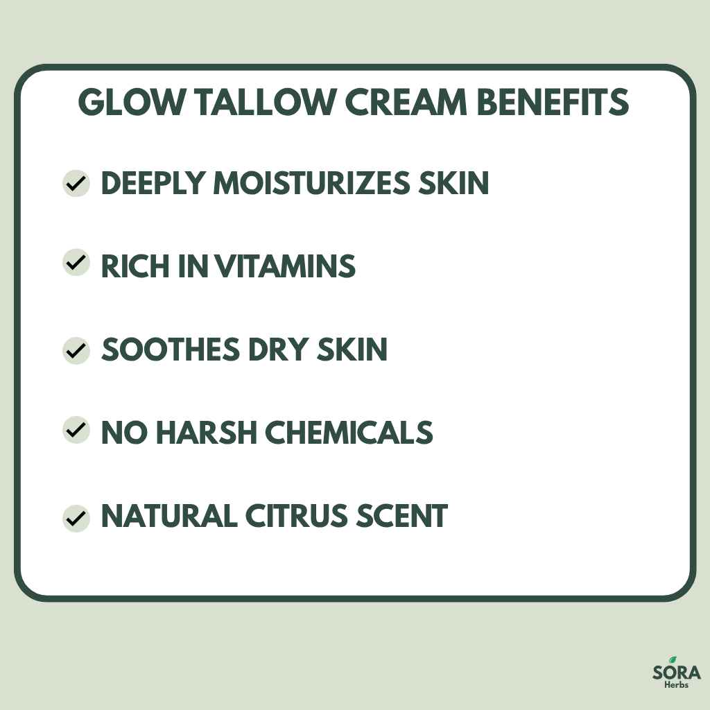 Sora Herbs Glow Tallow Cream