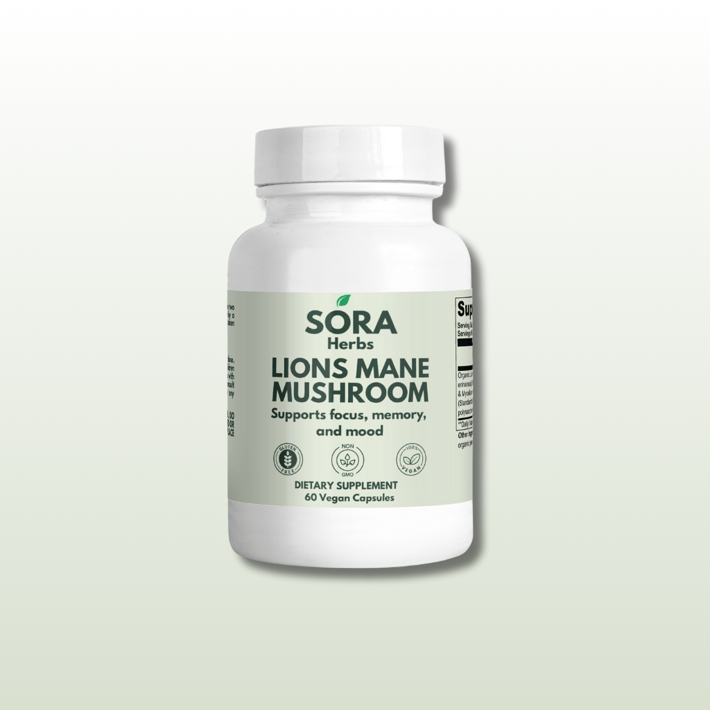 Sora Herbs Organic Lion's Mane Mushroom